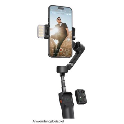 Hohem iSteady X3, Stativ mit kompaktem Design und stabiler Aufnahme, schwarz