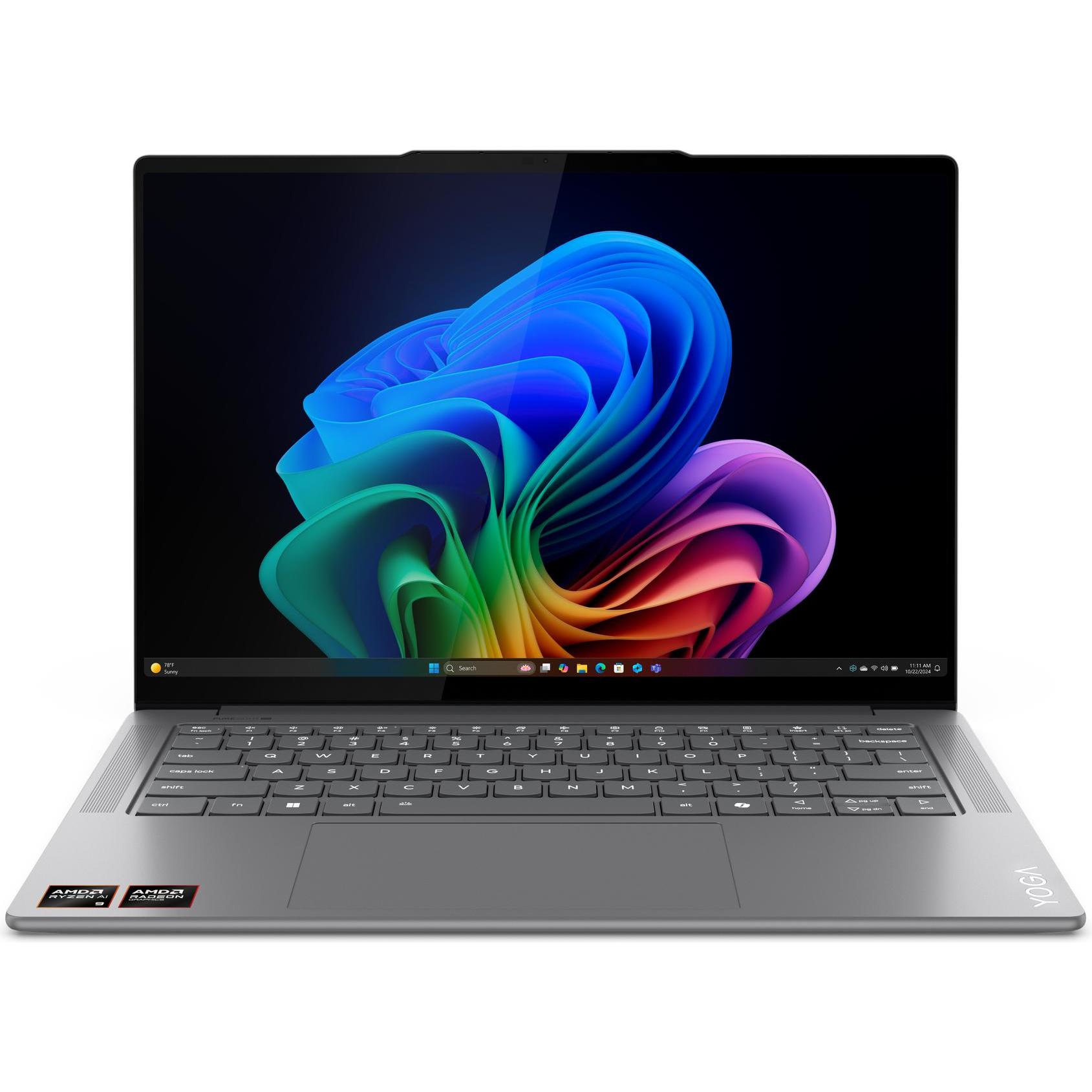 Lenovo Yoga Pro 7 14ASP9, 14.49" 2.8K OLED Notebook mit AMD Ryzen AI 9 365, 32 GB RAM, 1 TB SSD, Grau