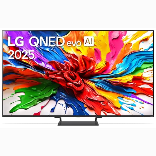 LG 65QNED93A6A, 65 Zoll 4K QNED EVO Smart TV mit MiniLED AI, Dolby Vision, Dolby Atmos, WebOS 25, Schwarz