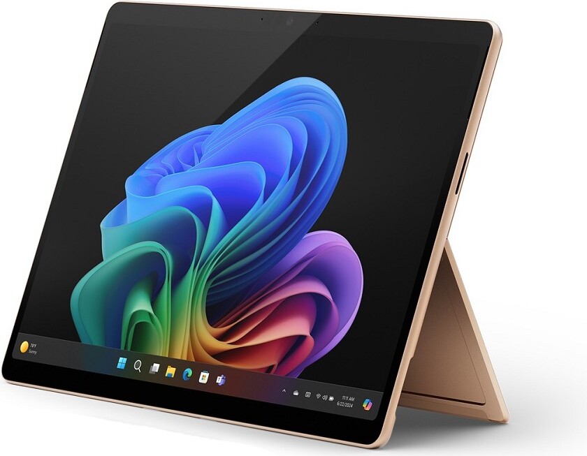 Microsoft Surface Pro 13", Qualcomm Snapdragon X Elite, 16 GB RAM, 1 TB SSD, Windows 11 Home, 14 Stunden Akkulaufzeit, recyceltes Aluminium