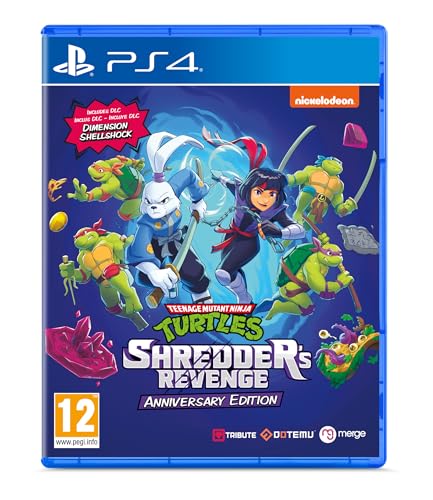 Merge Games Teenage Mutant Ninja Turtles: Shredders Revenge - Jubiläumsausgabe, PS4-Game