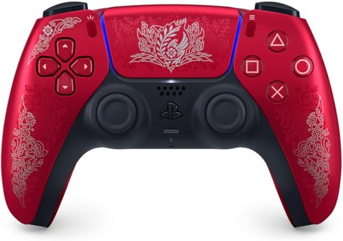 Sony PlayStation 5 DualSense Wireless Controller – Monster Hunter Wilds Limited Edition mit haptischem Feedback und adaptiven Auslösern