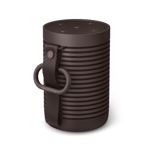 Bang & Olufsen Beosound Explore – Kabelloser tragbarer Bluetooth Outdoor-Lautsprecher, IP67 wasserdicht, 27 Stunden Akkulaufzeit - Chestnut