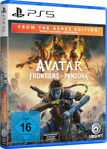 Ubisoft Avatar: Frontiers of Pandora From the Ashes Edition (PS5), Open-World-Spiel mit individueller Charaktergestaltung und Online-Koop