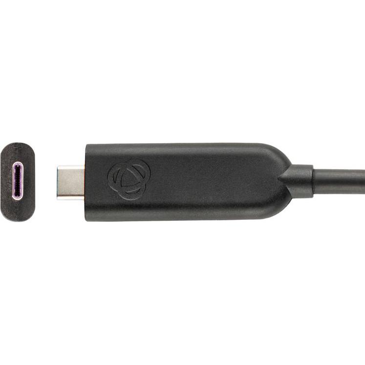 Kramer CLS-AOCU32/FF-15, USB-C Kabel (10.70 m, USB 3.2 Gen 2, Datenübertragung bis 10 Gbps)