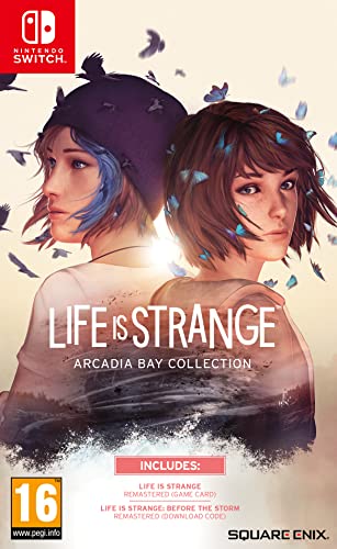 SQUARE ENIX Life is Strange – Arcadia Bay Collection, Nintendo Switch Game mit Remastered Versionen und exklusivem Soundtrack