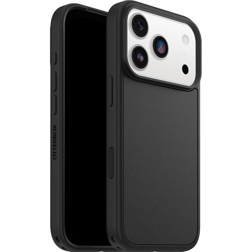 OtterBox Symmetry Series MagSafe Hülle für iPhone 17 Pro, stoßfest, 3X Militärstandard getestet, Schwarz