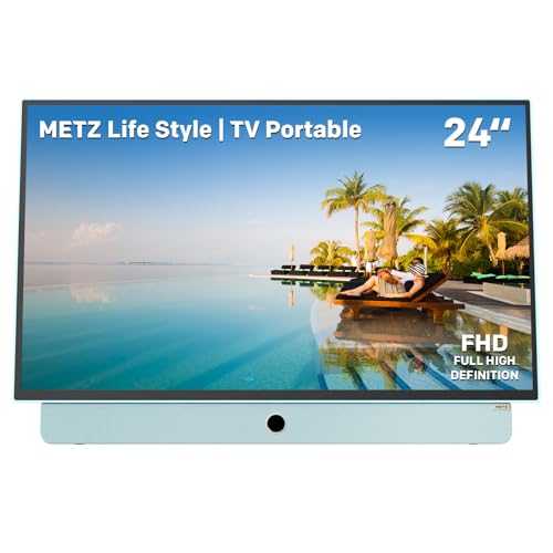 Metz MPE7000, 61 cm (24"), Full HD Smart-TV mit WLAN, LED, Blau