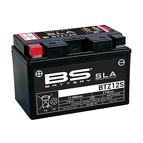 BS Battery BTZ12S, Wartungsfreie 12V 11.6Ah SLA-Batterie, werkseitig aktiviert, hochleistungsfähig und versiegelt