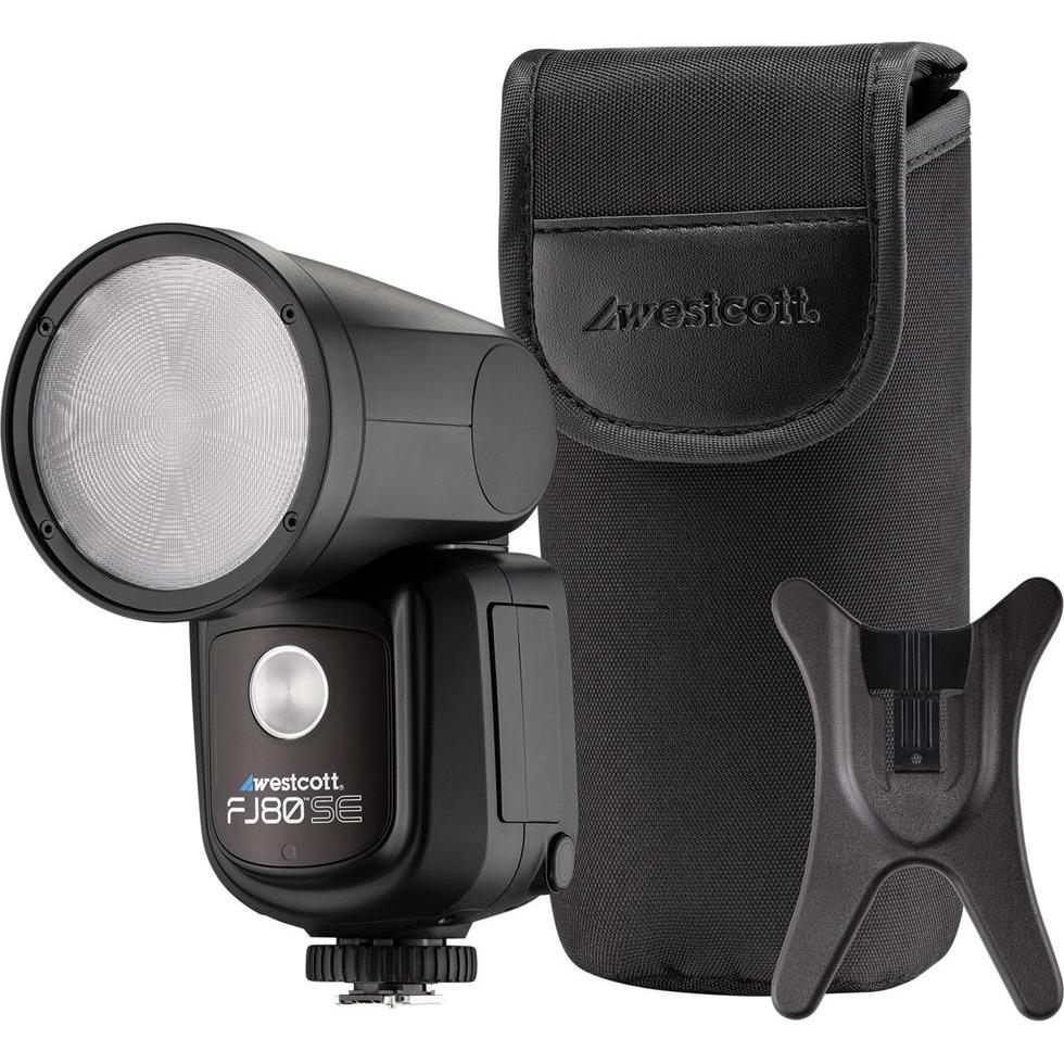 Westcott FJ80-SE S, 80Ws Speedlight für Sony mit 2,4-Zoll-LCD, 2500-mAh-Akku und TTL-kompatibel