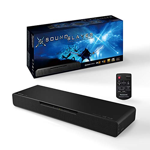 Panasonic SOUNDSLAYER SC-HTB01, Gaming Lautsprecher mit kraftvollem Sound, Schwarz