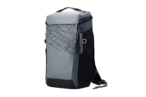 ASUS Bp2701 Rog Backpack 43.9 cm (17.3) Black/Grey, Laptop-Tasche mit vielseitigem Design