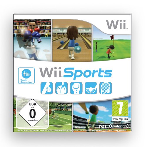 Nintendo Wii Sports, Wii-Spiel mit Nunchuk-Controller
