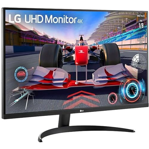 LG 32 Zoll Ultrafine Ergo 4K UHD Gaming Monitor 60Hz 5ms HDR10 AMD FreeSync DCI-P3 Schwarz