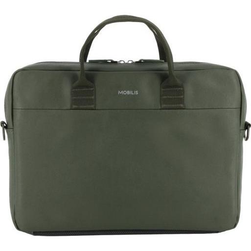 Mobilis Origine 2 Briefcase, Notebooktasche für 11-14 Zoll Laptops, khaki, leicht und strapazierfähig