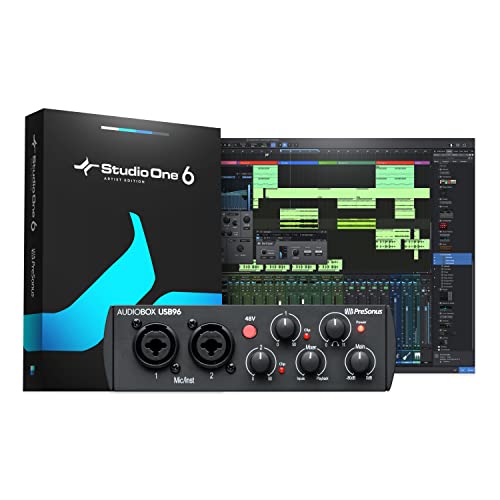 PreSonus AudioBox USB 96 - 25-jährige Jubiläumsausgabe, Audio Interface ...