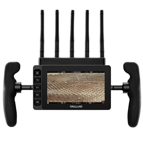 SmallHD Ultra 5 Bolt 6 RX 750 Gold-Mount Kit, 5-Zoll-Touchscreen, 1920 x 1080 Display, 3000 nits, Goldfarben