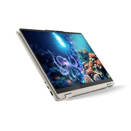 Lenovo Yoga 7 2-in-1, 16" Convertible-Laptop mit AMD Ryzen AI 7 350, 32 GB RAM, 1 TB SSD, Touch-OLED-Display, Weiss