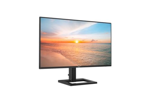 Philips 24E1N1300AE - 24 Zoll Full HD Monitor, Lautsprecher, höhenverstellbar, Schwarz