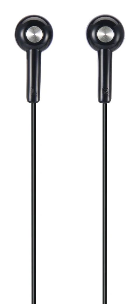Hama Gloss II, In-Ear Kopfhörer kabelgebunden mit Frequenzbereich von 20 - 20000 Hz, Schwarz/Dunkles Grau