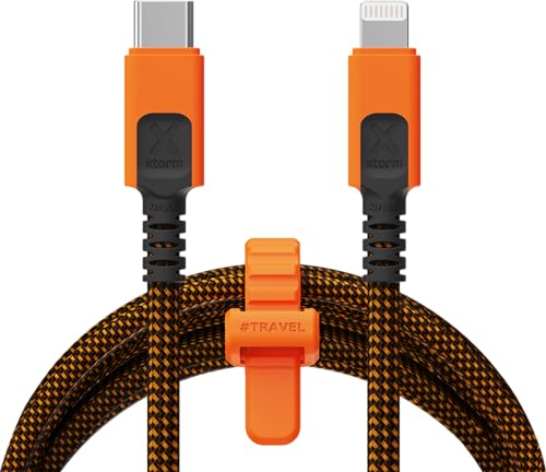 Xtorm Xtremes USB-C zu Lightning Kabel, 1,5 Meter, flexibles und langlebiges Design mit Xtorm C-Lock und xFlex-Technologie
