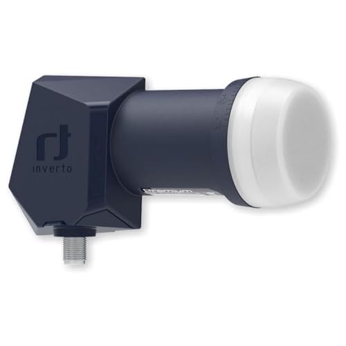 Inverto Premium IDLP-SNL413, Single Universal-Single-LNB, 4K/8K UHD, DVB-S2X, PLL, schwarz