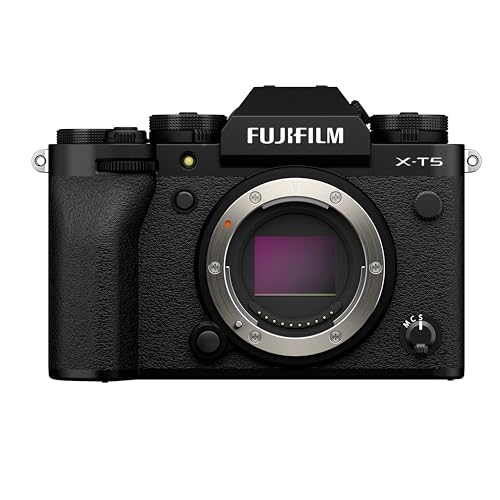 Fujifilm X-T5 Gehäuse schwarz, Systemkamera mit X-Trans CMOS 5 HR Sensor