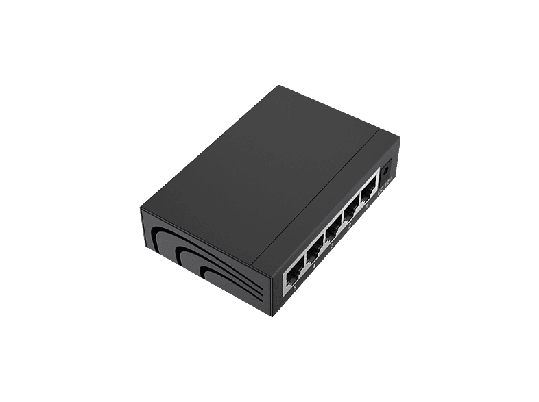 HAMA 053316 Netzwerk-Switch, 5-Port, 10/100/1000 Mbit/s, Plug and Play ...