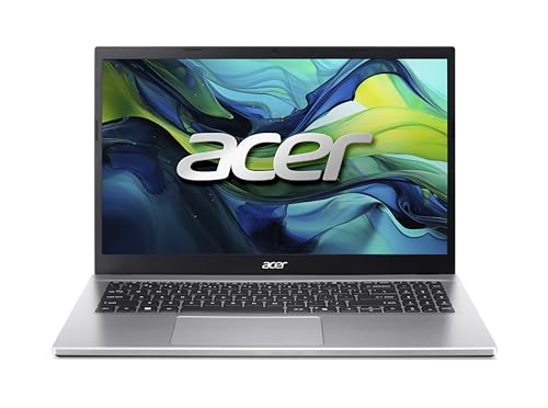 Acer Aspire Go 15 (AG15-42P-R8SZ) Laptop | 15,6" FHD IPS, AMD Ryzen 7 5825U, 16 GB RAM, 512 GB SSD, AMD Radeon, Windows 11, QWERTZ, Silber