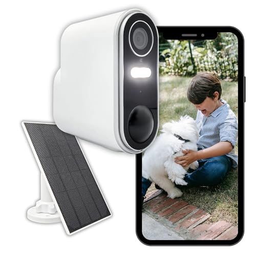 Konyks IP Kamera, Netzwerkkamera mit 1920 x 1080 Pixeln, Weiss