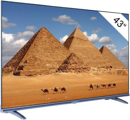 Tornado Smart TV 43” FHD Frameless, HDR10, Dolby Audio, Google TV, 109,2 cm Bildschirmdiagonale
