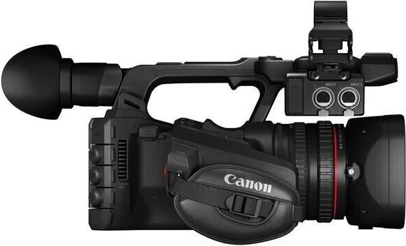 Canon XF605 4K-Camcorder, 8,29 Megapixel, 15x optischer Zoom, 1" CMOS-Sensor, WiFi, HDMI, Smartphone-Steuerung, schwarz