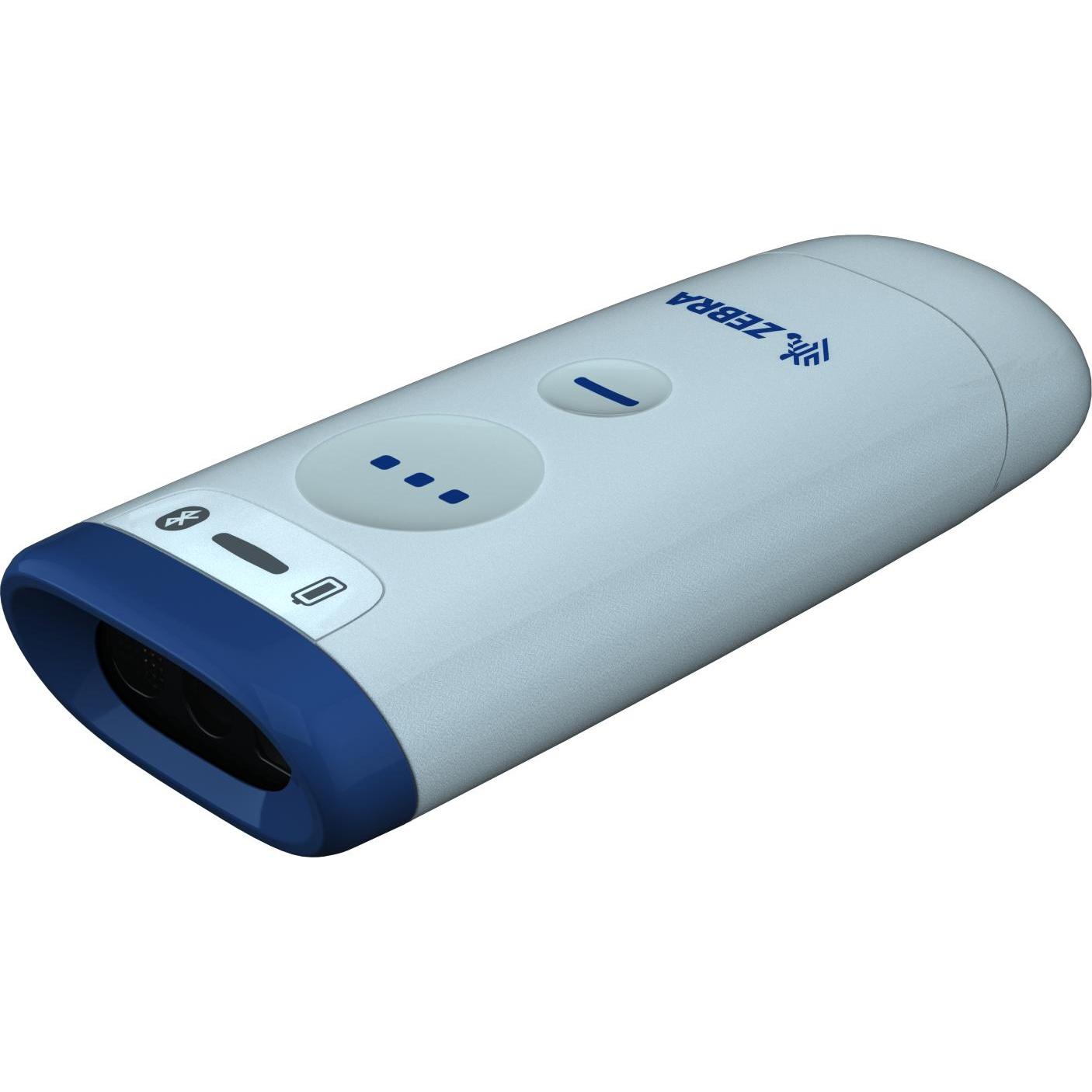 Zebra CS60-HC, Tragbares Barcodelesegerät für 1D/2D Barcodes, kabelgebunden/kabellos, desinfektionsbeständig, Weiss