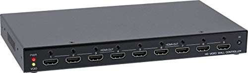 InLine 57839I HDMI Videowand Verteiler 1 auf 9, Full-HD