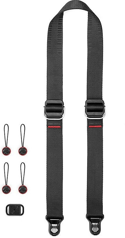 Peak Design Slide Lite Kameragurt (Schwarz) für Systemkameras (SLL-BK-3)