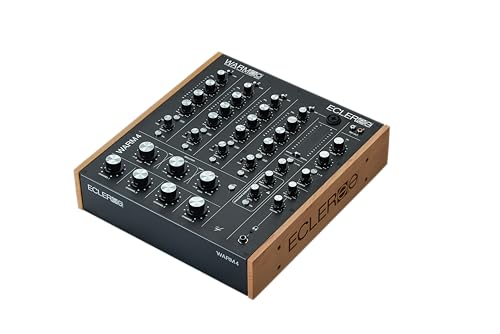 Ecler Warm4, 4-Kanal Rotary-DJ-Mixer, präzise Regelung und hochwertige audio-technische Ausstattung