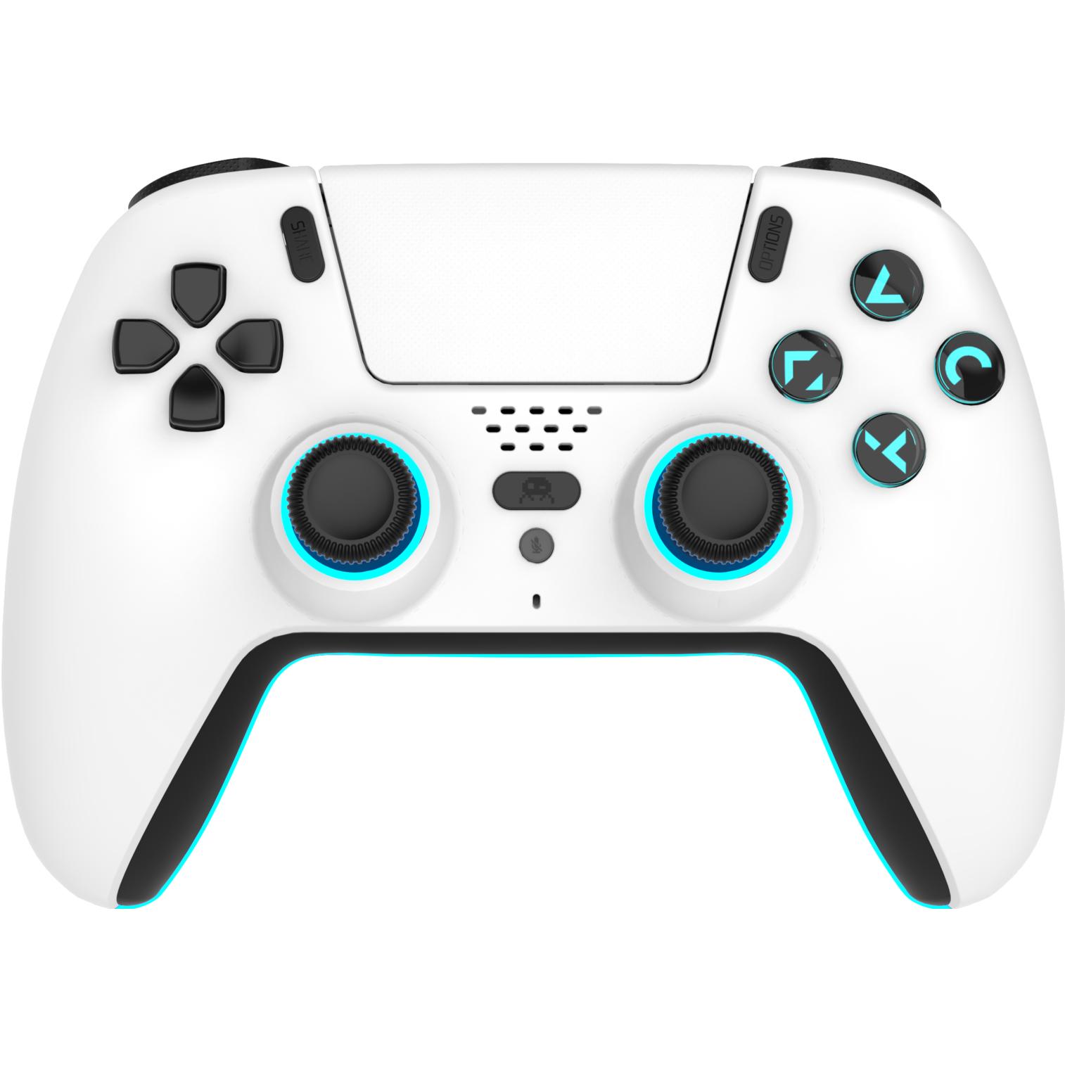 Freaks and Geeks PS5 Controller wireless, Gaming Controller, Weiss