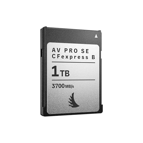 Angelbird AV Pro, SE, CFexpress, B, v4, MK2 Speicherkarte, 1 TB - Konstante Schreibgeschwindigkeit von bis zu 3150 MB/s, robust und langlebig, Energieeffizienz zur Schonung des Kamerabatterie