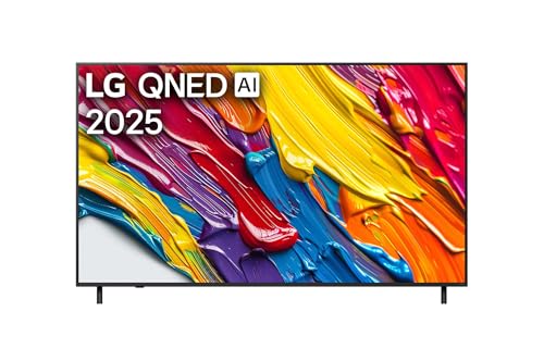 LG 75QNED82A6B, 75 Zoll 4K QNED AI TV mit α7 Gen8 4K AI Prozessor, webOS 25, Filmmaker Ambient Mode, 60Hz