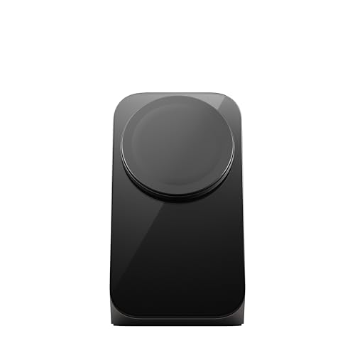 NOMAD Stand One V4 MagSafe Qi2.2 Ladegerät 25 W, 2-in-1 Wireless Charger für iPhone & AirPods, carbide
