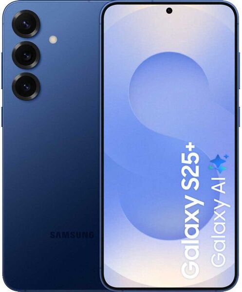Samsung Galaxy S25+ Smartphone AI, 6.7'' QHD+ Dynamic AMOLED 2X, 50MP Kamera, 12GB RAM, 256GB, 4.900 mAh, Navy