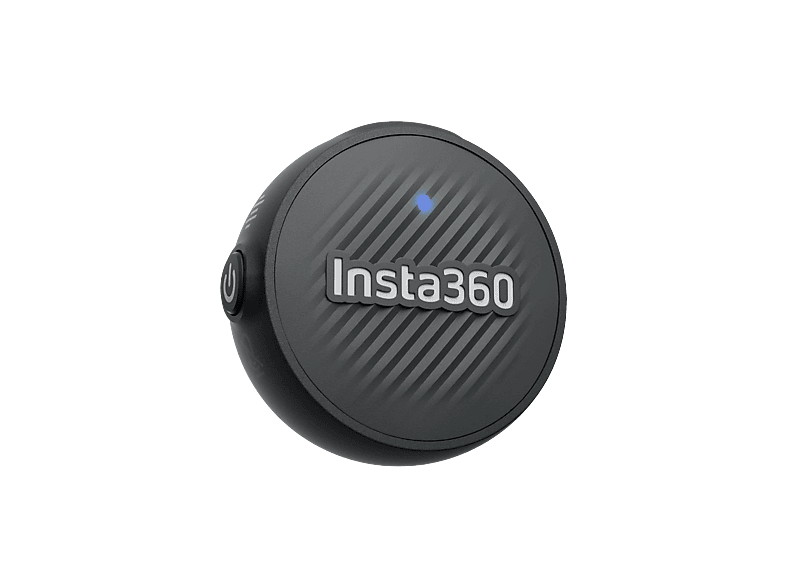 INSTA360 Mic Air Transmitter, Mikrofon mit omnidirektionaler Audioabnahme, Schwarz