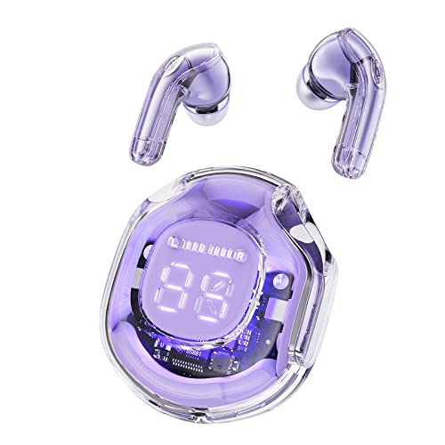 Acefast T8 Crystal color (2) Bluetooth earbuds (7 h, Kabelgebunden), Kopfhörer, Violett