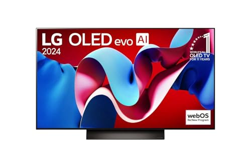 LG OLED evo AI C4, 48 Zoll 4K Smart TV mit α9 Gen7 Prozessor, Dolby Vision und Dolby Atmos
