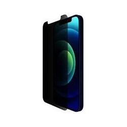 Belkin ScreenForce TemperedGlass Privacy Schutzfolie für iPhone 13/13 Pro, gehärtetes Glas mit Blickwinkelschutz, transparent