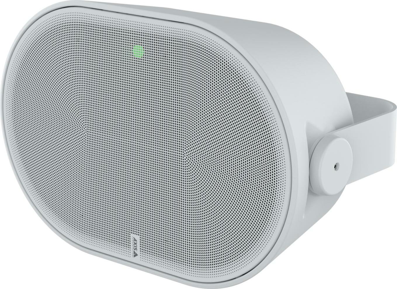 Axis C1110-E, 2-Wege Kabelgebundener IP-Lautsprecher mit exzellenter Klangqualität, Aluminiumgehäuse, Power over Ethernet, Weiß