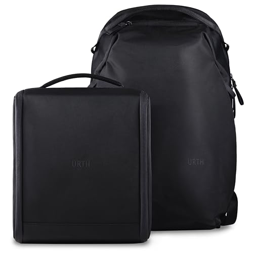 Urth Norite 24L Backpack + Camera Insert (Black), Kameratasche, Schwarz