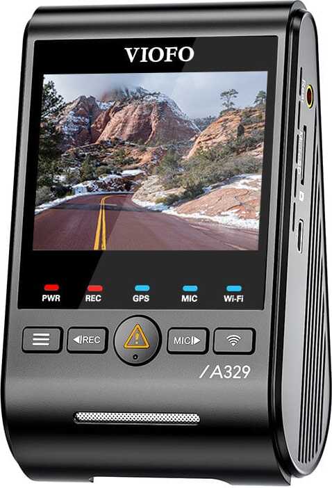 VIOFO A329 1-Ch 4K Dashcam mit 60FPS und GPS, Sony STARVIS 2-Sensoren