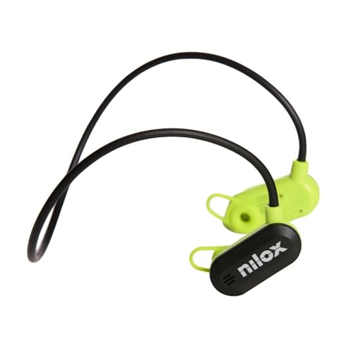 Nilox AIRTUNES Sports Earphones, Kabellose Kopfhörer mit Luftleitungs-Technologie und Touch-Steuerung