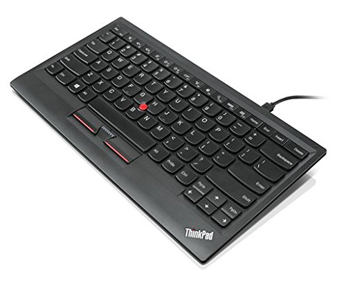 Lenovo ThinkPad Compact USB Keyboard with Track, Schwarz